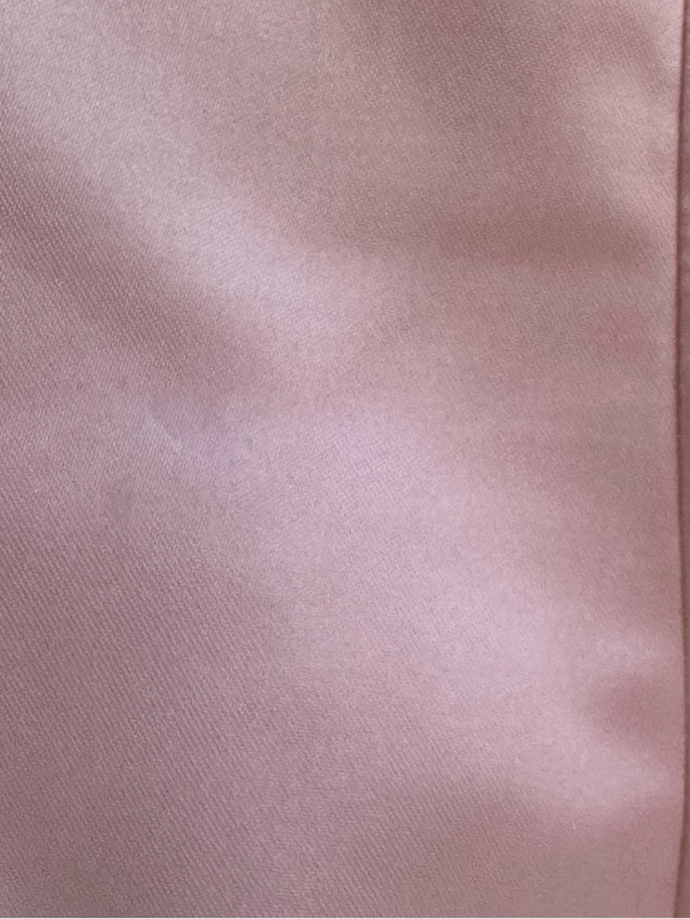 Commense Satin Asymmetrical Embellished Strapless Dress with Gold Accent, S - Picture 6 of 6